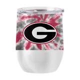 Georgia 16oz Tie Dye Stainless Curved Beverage