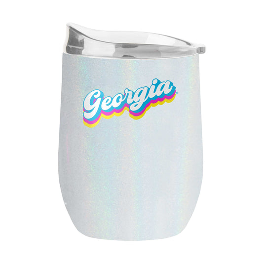Georgia 16oz Shadow Iridescent Curved Tumbler - Logo Brands - Flyclothing LLC