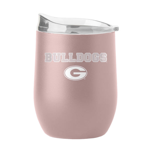 Georgia 16oz Stencil Powder Coat Curved Beverage - Logo Brands - Flyclothing LLC