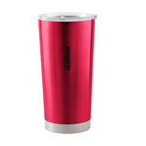 Georgia 1 Color 20oz Gameday Stainless Tumbler - Logo Brands - Flyclothing LLC
