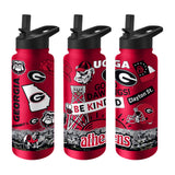 Georgia 34oz Team Color Native Quencher Bottle