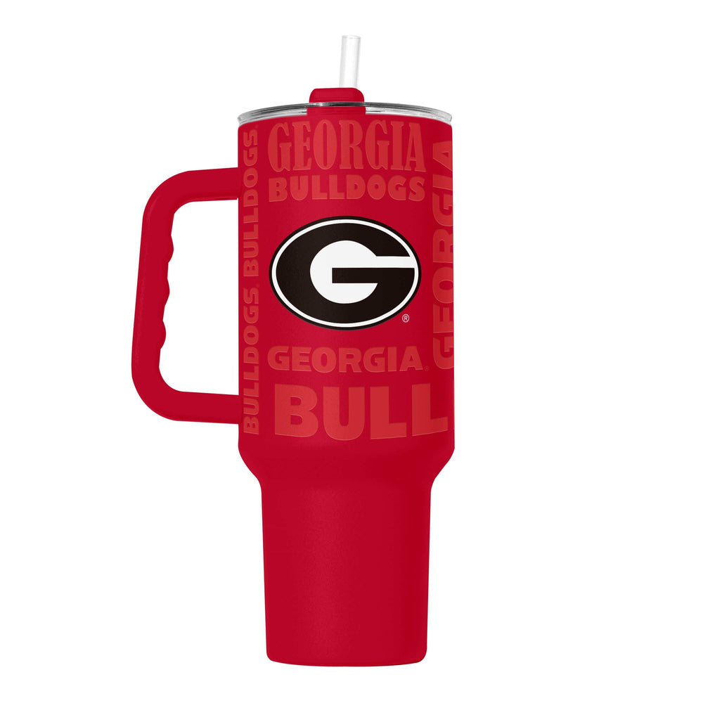 Georgia 40oz Replay Powder Coat Tumbler - Logo Brands - Flyclothing LLC