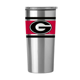 Georgia Stripe 20 oz Fusion Tumbler - Logo Brands - Flyclothing LLC