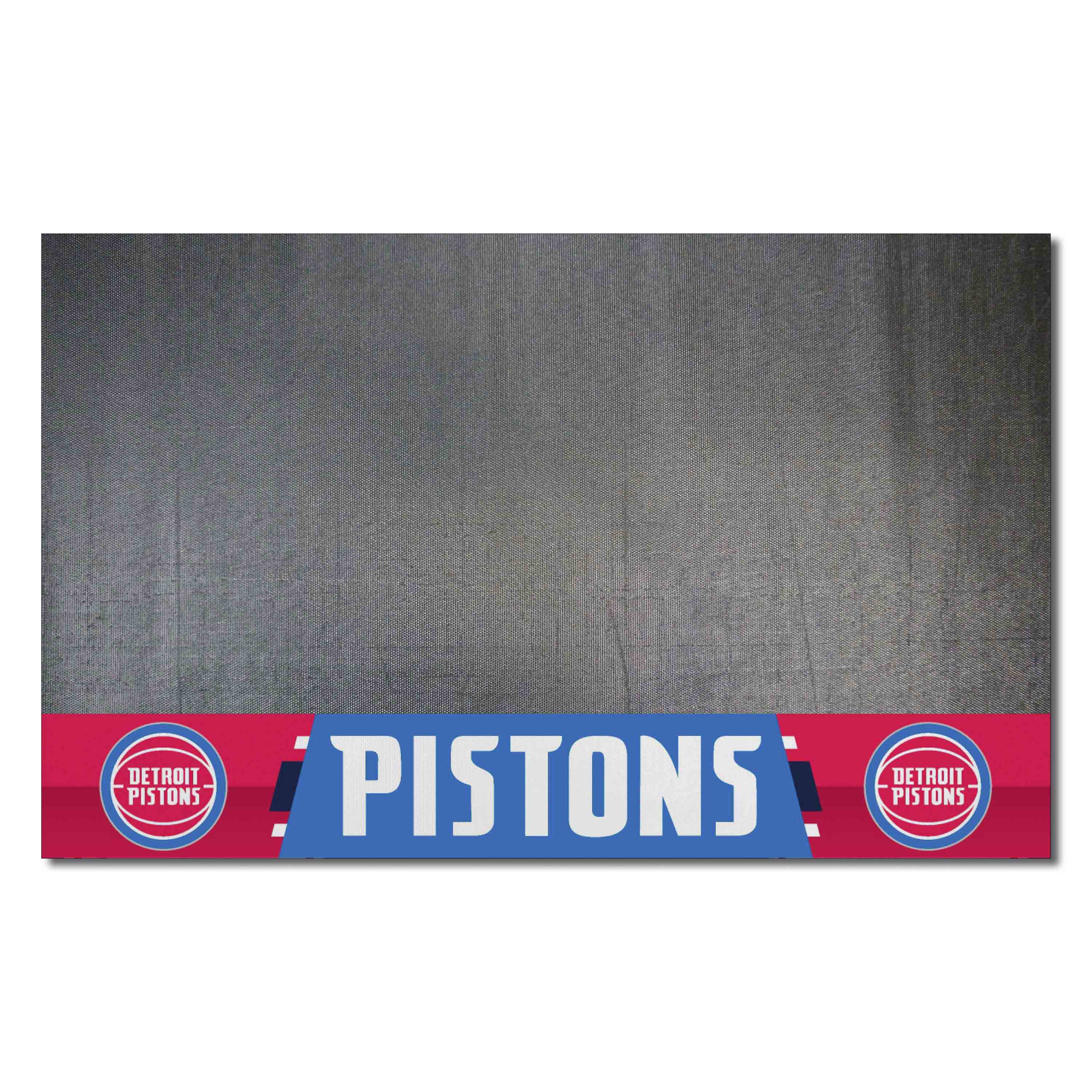 Detroit Pistons Pistons Vinyl Grill Mat - 26in. x 42in. - Detroit Pistons