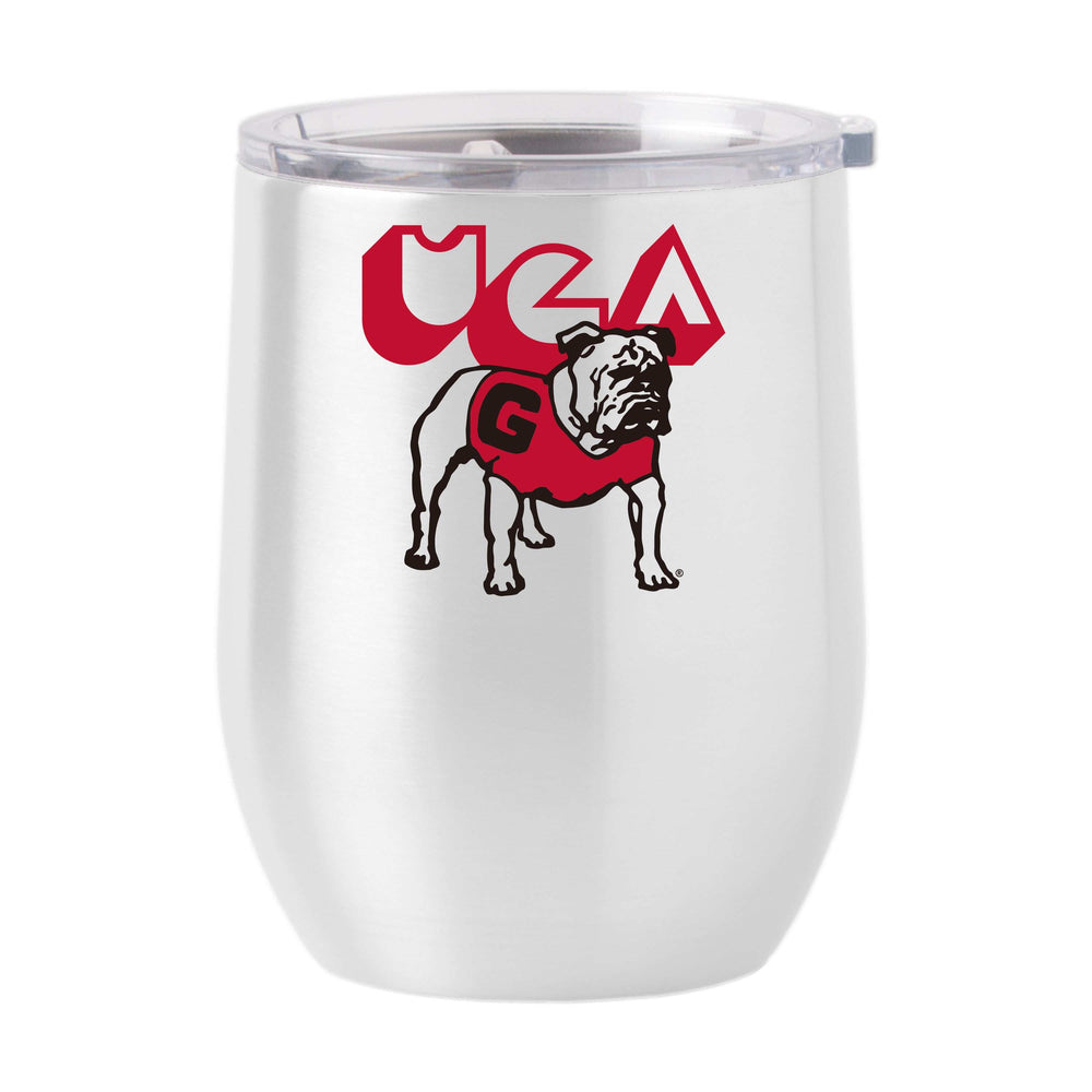 Georgia 16oz Arcade Stainless Curved Beverage - Logo Brands - Flyclothing LLC