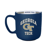 Georgia Tech 15oz Stripe Mug - Logo Brands - Flyclothing LLC