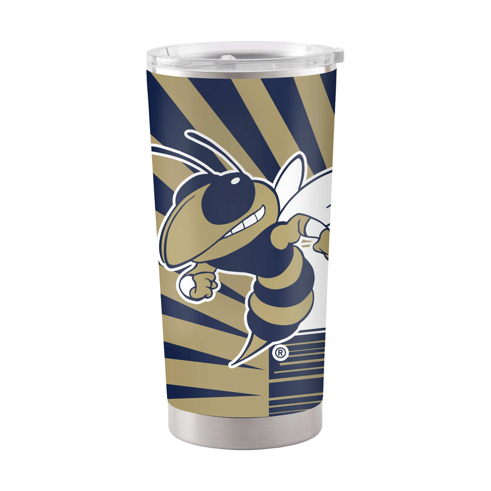 Georgia Tech 20oz Mascot Stainless Tumbler - Logo Brands - Flyclothing LLC