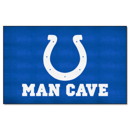 Indianapolis Colts Man Cave Ulti-Mat Rug - 5ft. x 8ft. - Indianapolis Colts