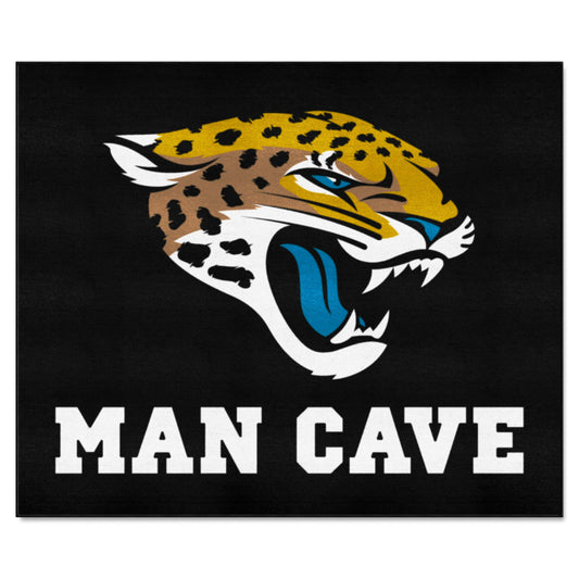 Jacksonville Jaguars Man Cave Tailgater Rug - 5ft. x 6ft. - Jacksonville Jaguars
