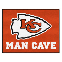Kansas City Chiefs Man Cave All-Star Rug - 34 in. x 42.5 in. - Kansas City Chiefs
