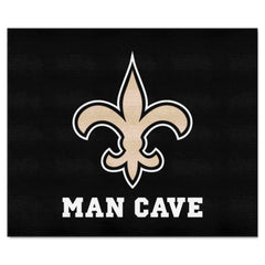 New Orleans Saints Man Cave Tailgater Rug - 5ft. x 6ft. - New Orleans Saints