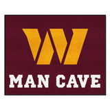 Washington Commanders Man Cave All-Star Rug - 34 in. x 42.5 in. - Washington Commanders