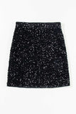 Sequin Mini Skirt - Trendsi - Flyclothing LLC