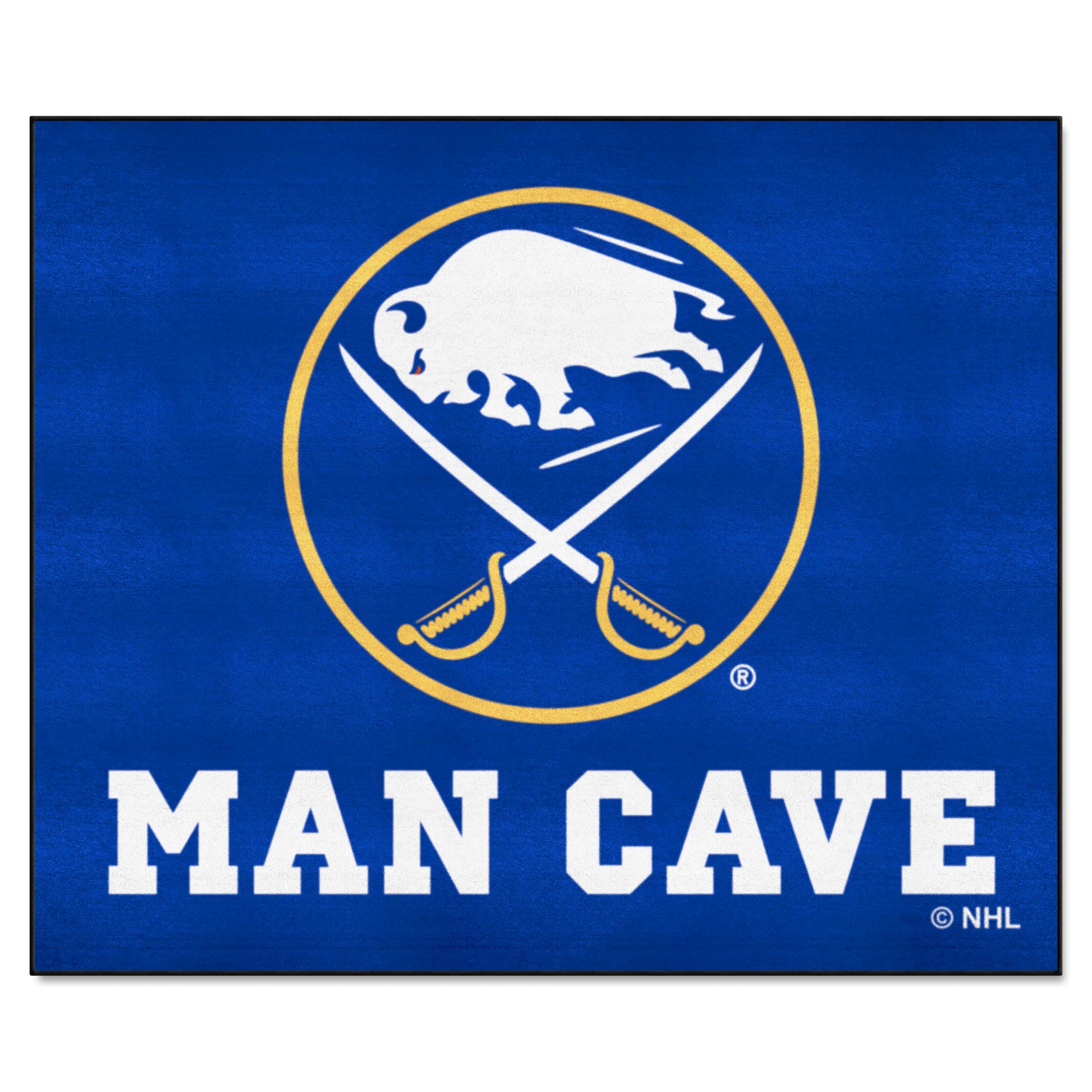 Buffalo Sabres Man Cave Tailgater Rug - 5ft. x 6ft. - Buffalo Sabres