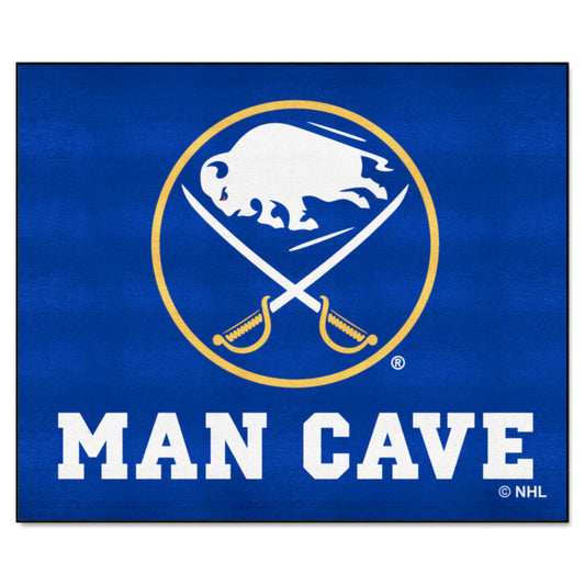 Buffalo Sabres Man Cave Tailgater Rug - 5ft. x 6ft. - Buffalo Sabres