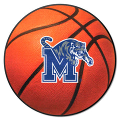 Memphis Tigers Basketball Rug - 27in. Diameter - Memphis
