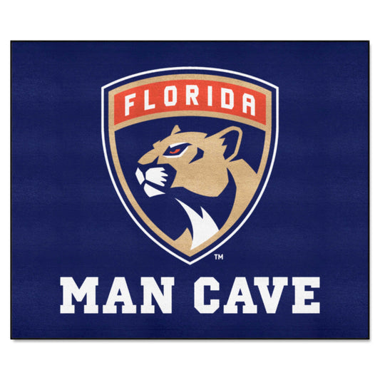 Florida Panthers Man Cave Tailgater Rug - 5ft. x 6ft. - Florida Panthers