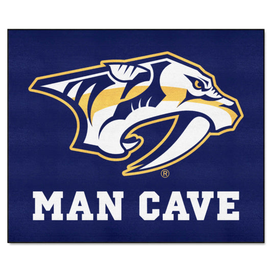 Nashville Predators Man Cave Tailgater Rug - 5ft. x 6ft. - Nashville Predators