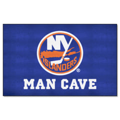 New York Islanders Man Cave Ulti-Mat Rug - 5ft. x 8ft. - New York Islanders