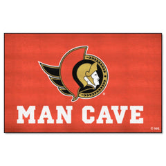 Ottawa Senators Man Cave Ulti-Mat Rug - 5ft. x 8ft. - Ottawa Senators