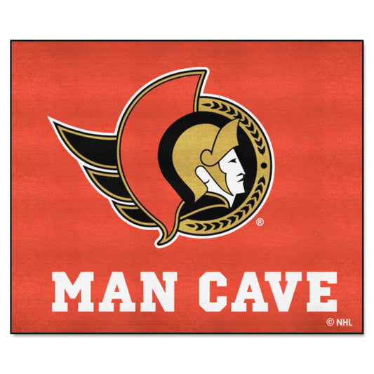 Ottawa Senators Man Cave Tailgater Rug - 5ft. x 6ft. - Ottawa Senators