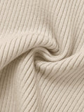 Round Neck Short Sleeve Knit Top - Trendsi