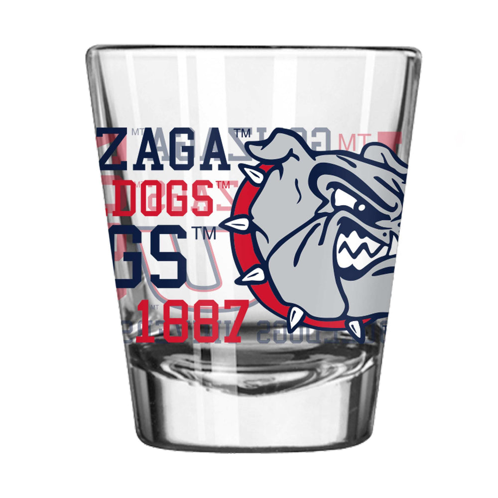 Gonzaga 2oz Spirit Shot Glass - Logo Brands - Flyclothing LLC