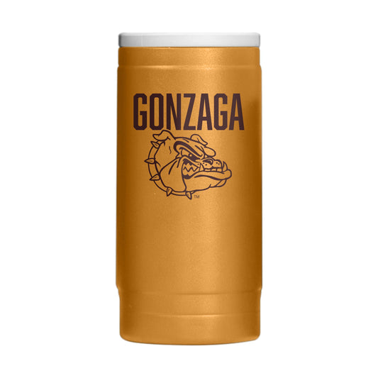 Gonzaga 12oz Oak Huddle Powdercoat SlimCan Coolie - Logo Brands - Flyclothing LLC