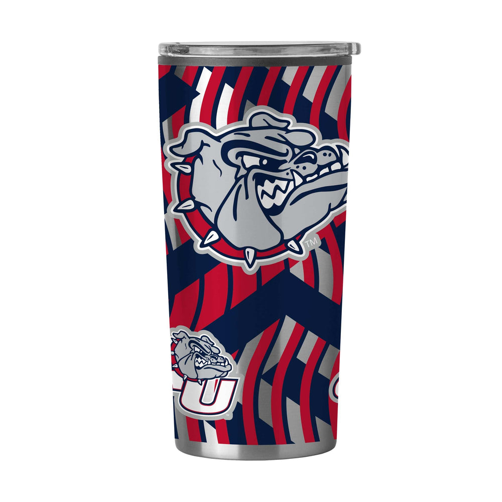 Gonzaga Flex 20oz Plastic Wall Stainless Tumbler - Logo Brands - Flyclothing LLC
