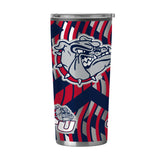 Gonzaga Flex 20oz Plastic Wall Stainless Tumbler - Logo Brands - Flyclothing LLC