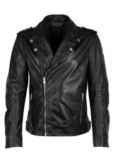 Rotys RF Leather Jacket, Black