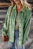 Button Up Long Sleeve Jacket - Trendsi - Flyclothing LLC