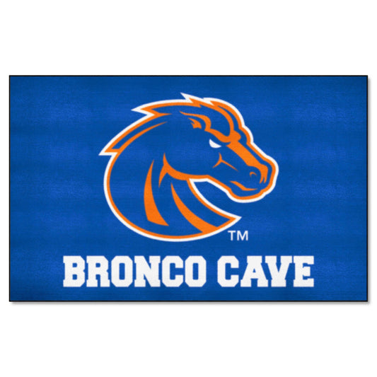 Boise State Broncos Man Cave Ulti-Mat Rug - 5ft. x 8ft. - Boise State