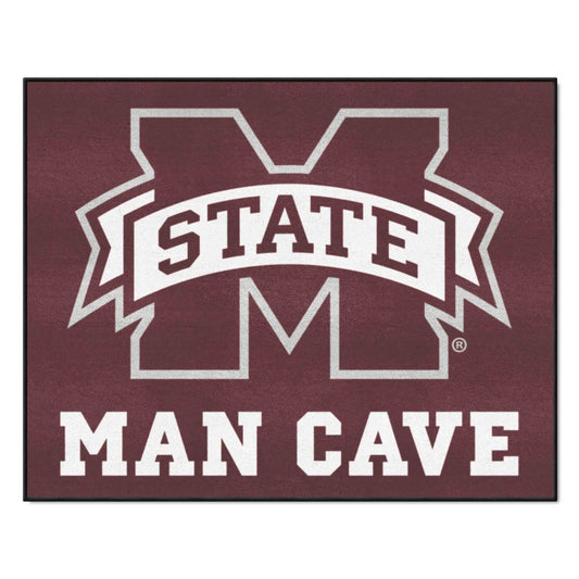 Mississippi State Bulldogs Man Cave All-Star Rug - 34 in. x 42.5 in.