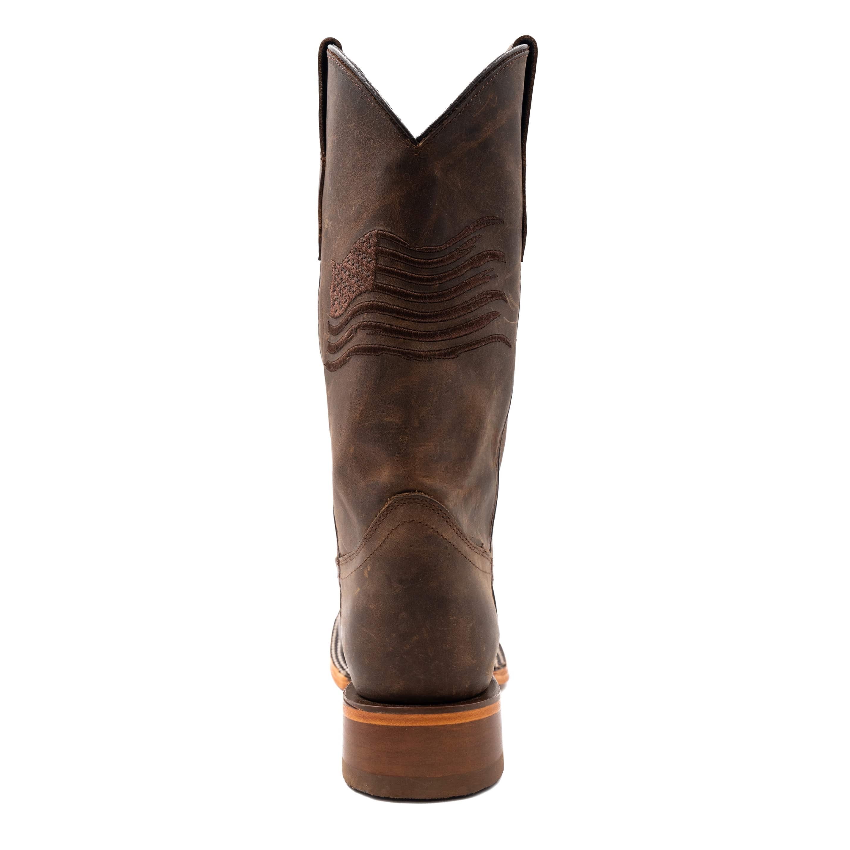 Ferrini Patriot Chocolate Mens Boot - Ferrini USA