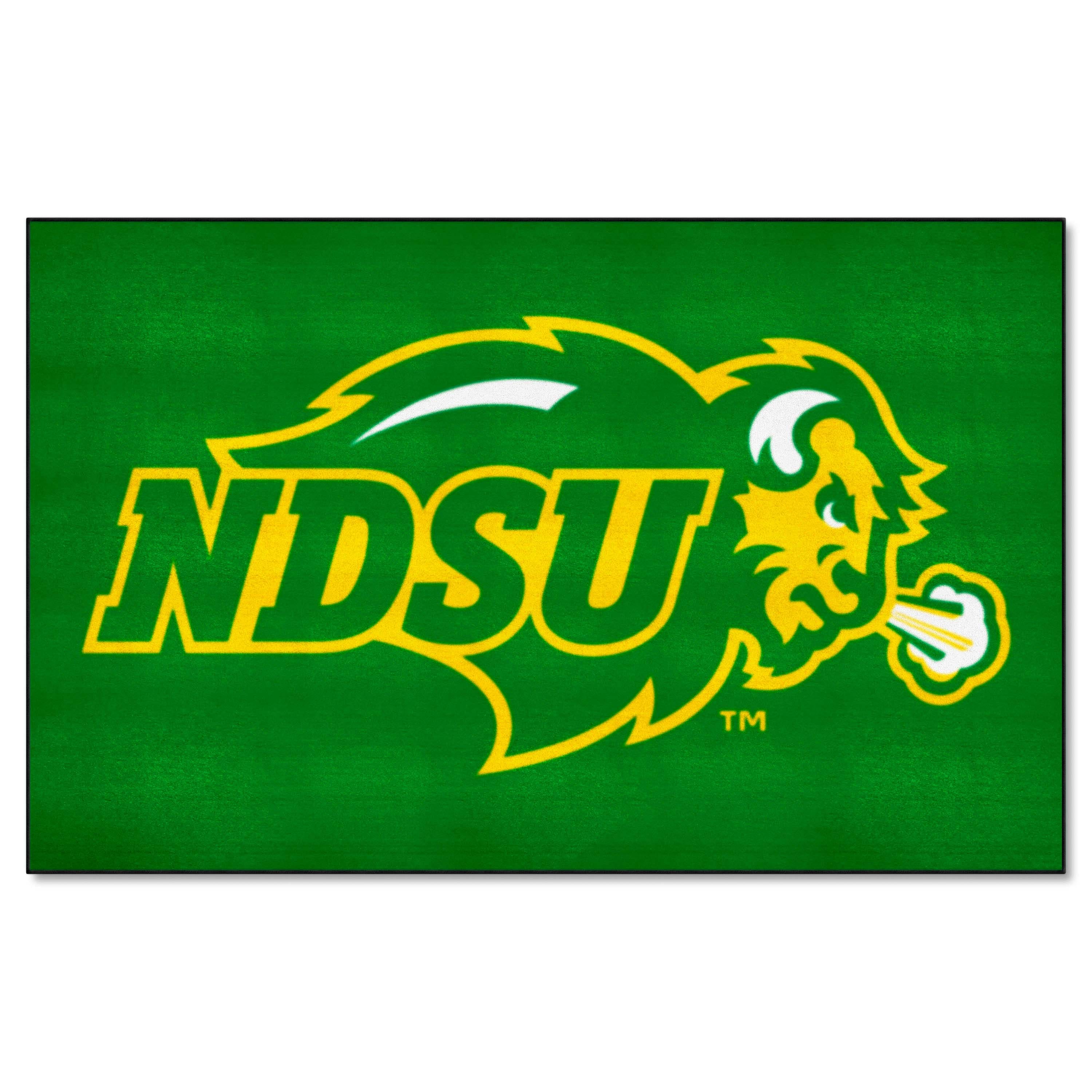 North Dakota State Bison Ulti-Mat Rug - 5ft. x 8ft. - North Dakota State