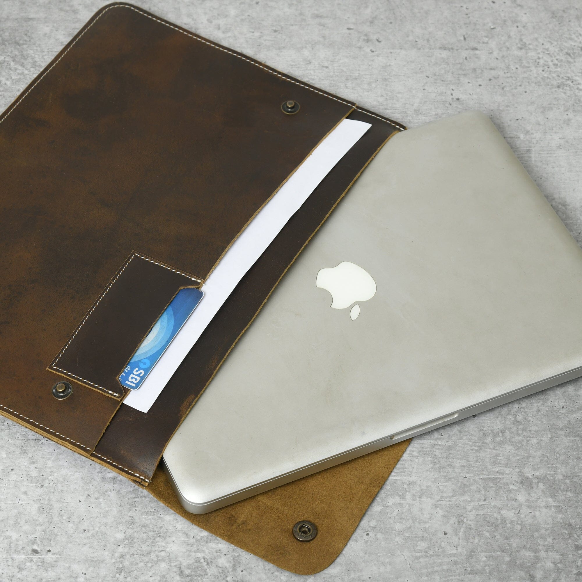 The MacBook Folio - Classy Leather Bags - Flyclothing LLC