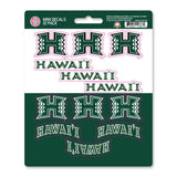 University of Hawaii Mini Decal 12-pk