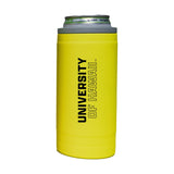 Hawaii 12oz Cru Stacked Soft Touch Slim Coolie - Logo Brands - Flyclothing LLC