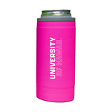 Hawaii 12oz Electric Stacked Soft Touch Slim Coolie - Logo Brands - Flyclothing LLC