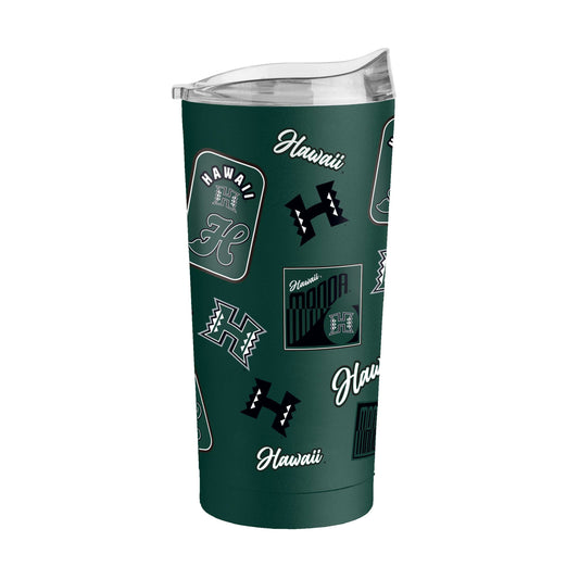 Hawaii 20oz Dreamweave Powder Coat Tumbler - Logo Brands - Flyclothing LLC