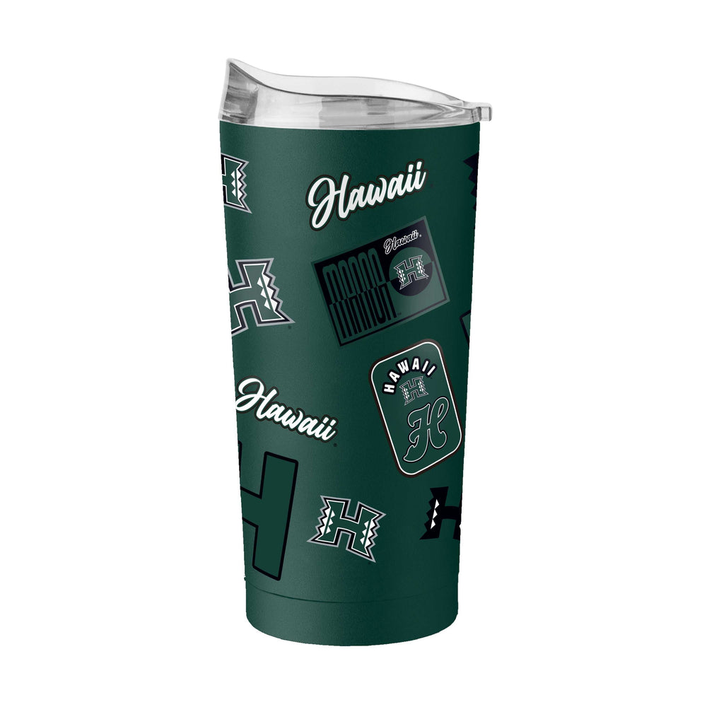 Hawaii 20oz Dreamweave Powder Coat Tumbler - Logo Brands - Flyclothing LLC