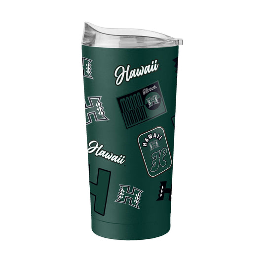 Hawaii 20oz Dreamweave Powder Coat Tumbler - Logo Brands - Flyclothing LLC