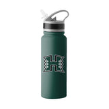 Hawaii 25oz Logo Stainless Single Wall Flip Top Bottle - Logo Brands - Flyclothing LLC