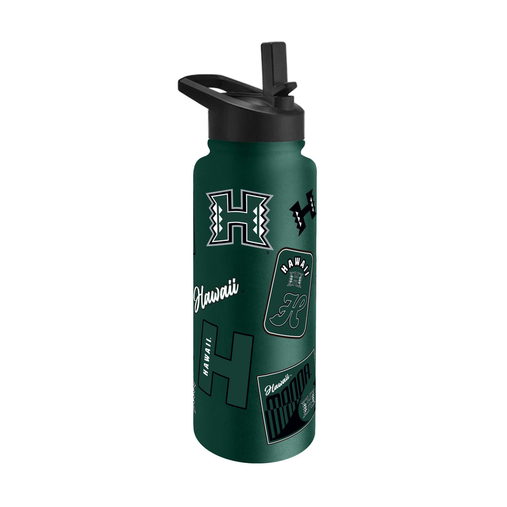 Hawaii 34oz Dreamweave Quencher Bottle - Logo Brands - Flyclothing LLC