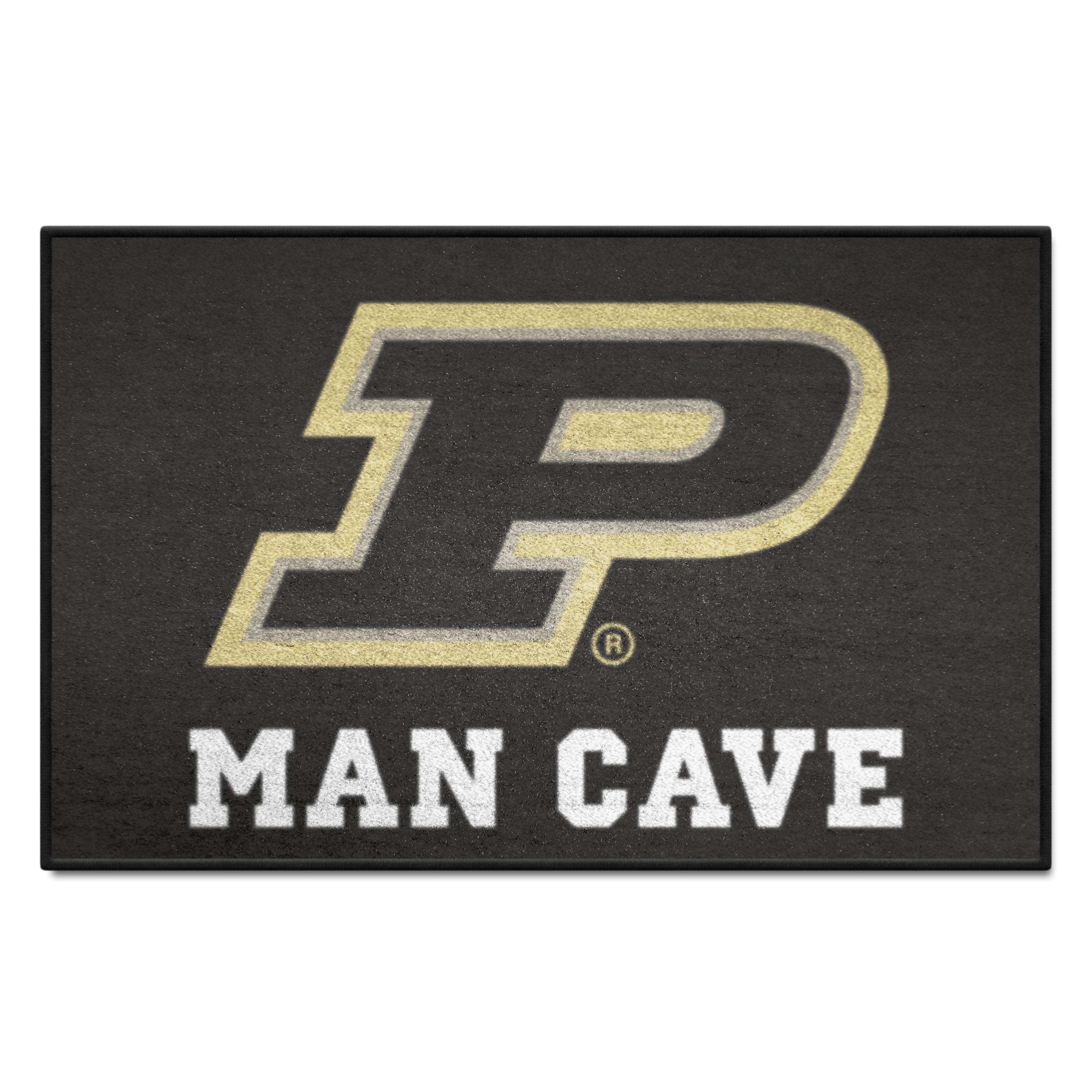 Purdue Boilermakers Man Cave Starter Mat Accent Rug - 19in. x 30in. - Purdue