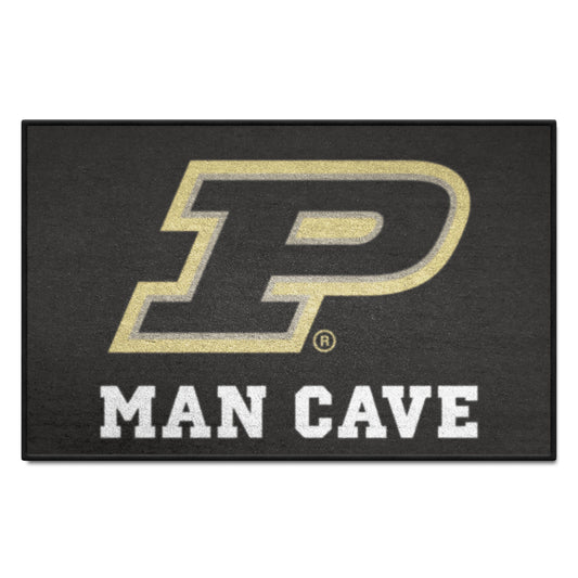 Purdue Boilermakers Man Cave Starter Mat Accent Rug - 19in. x 30in. - Purdue