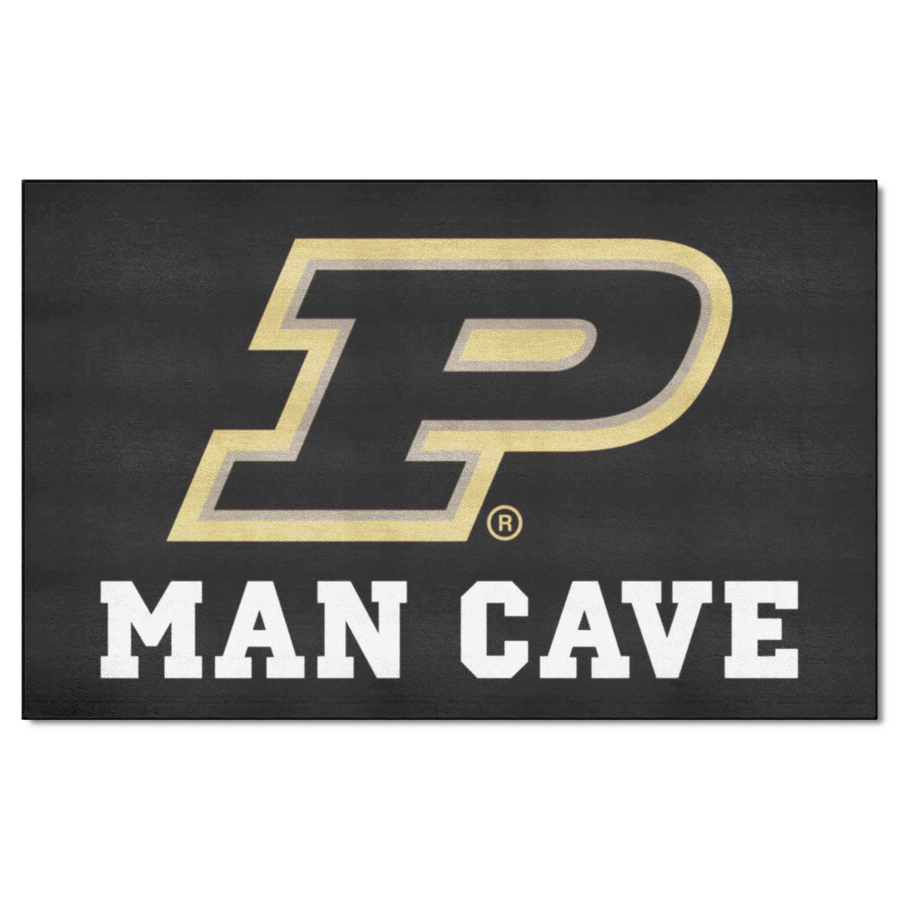 Purdue Boilermakers Man Cave Ulti-Mat Rug - 5ft. x 8ft. - Purdue