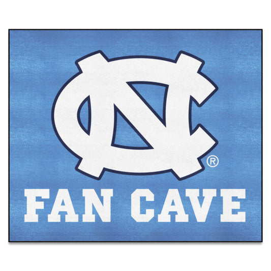 North Carolina Tar Heels Man Cave Tailgater Rug - 5ft. x 6ft. - North Carolina