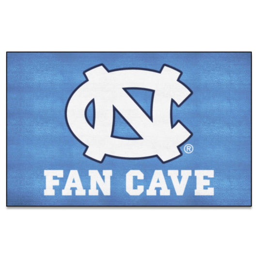 North Carolina Tar Heels Man Cave Ulti-Mat Rug - 5ft. x 8ft. - North Carolina